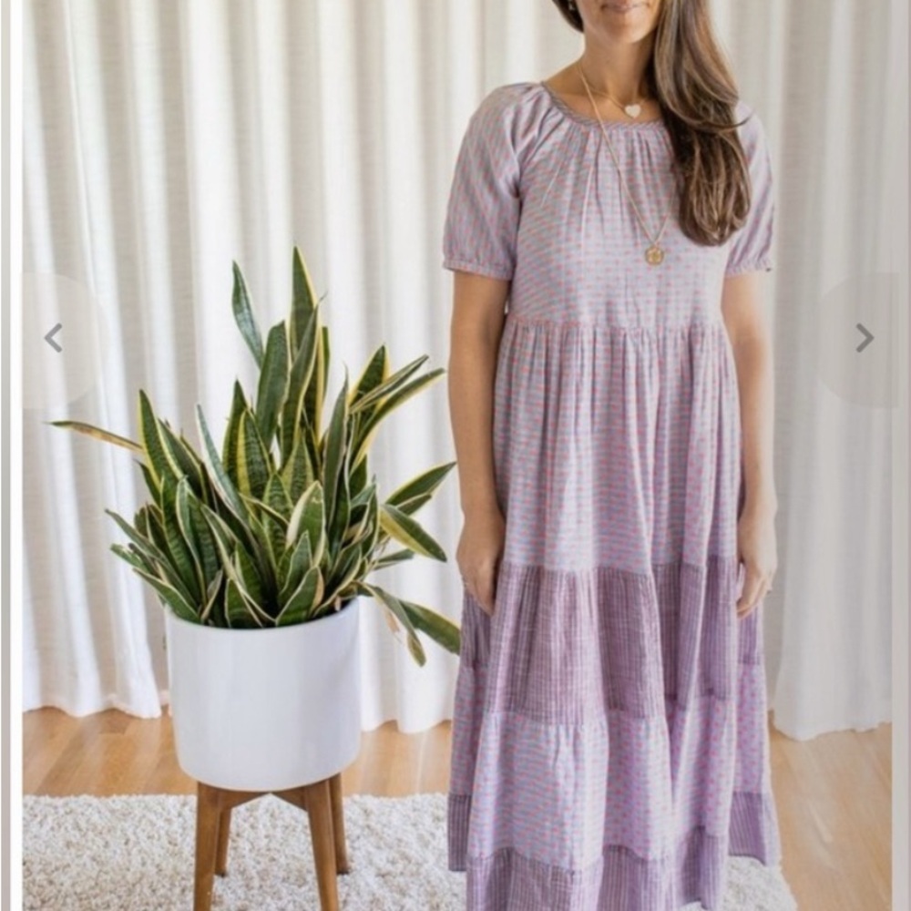 Elegant Ace and Jig Lavender Maxi Dress